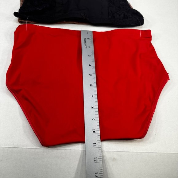 Lot Of 3 Pink K-Mart Women's Sz XL Panty Brief Light Shaper Red Black Brown NWOT - Picture 10 of 10